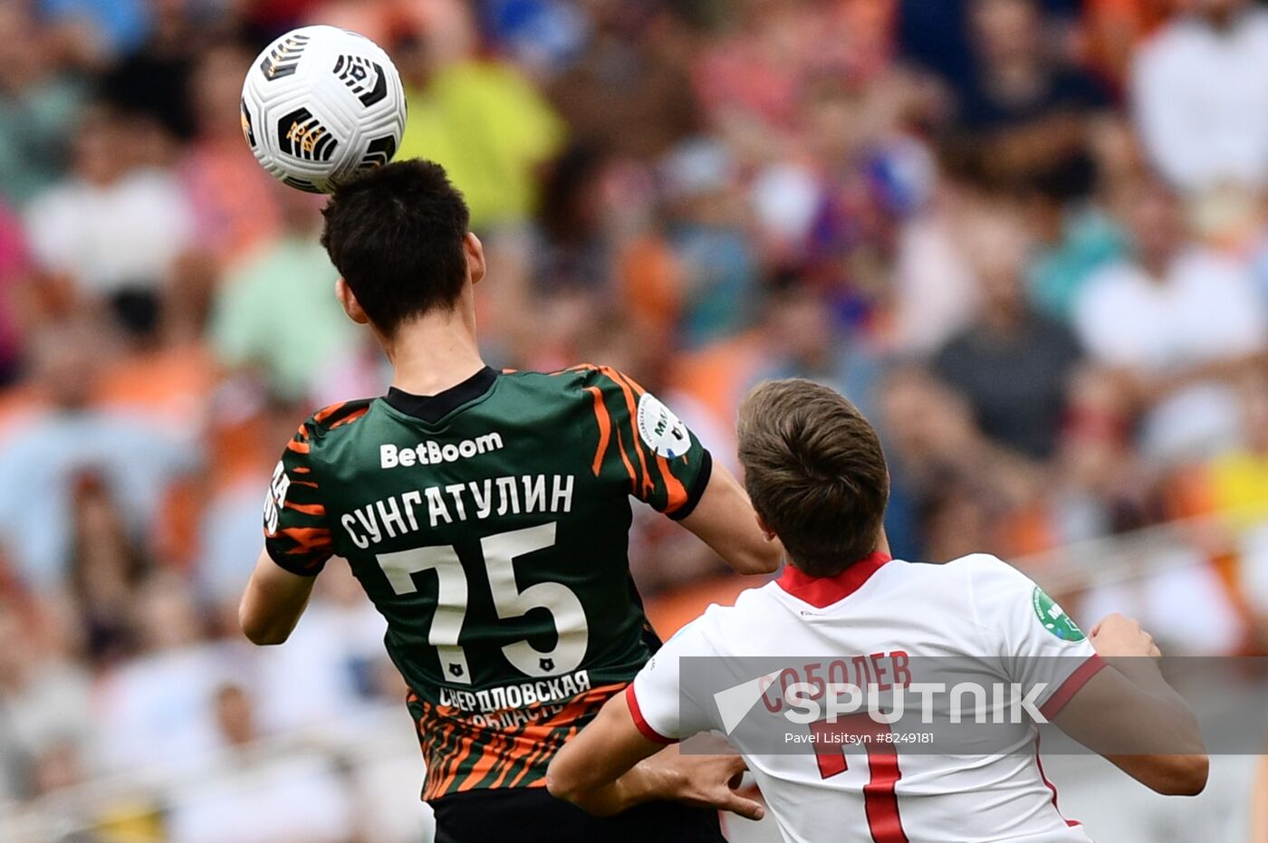 Russia Soccer Premier-League Ural - Spartak