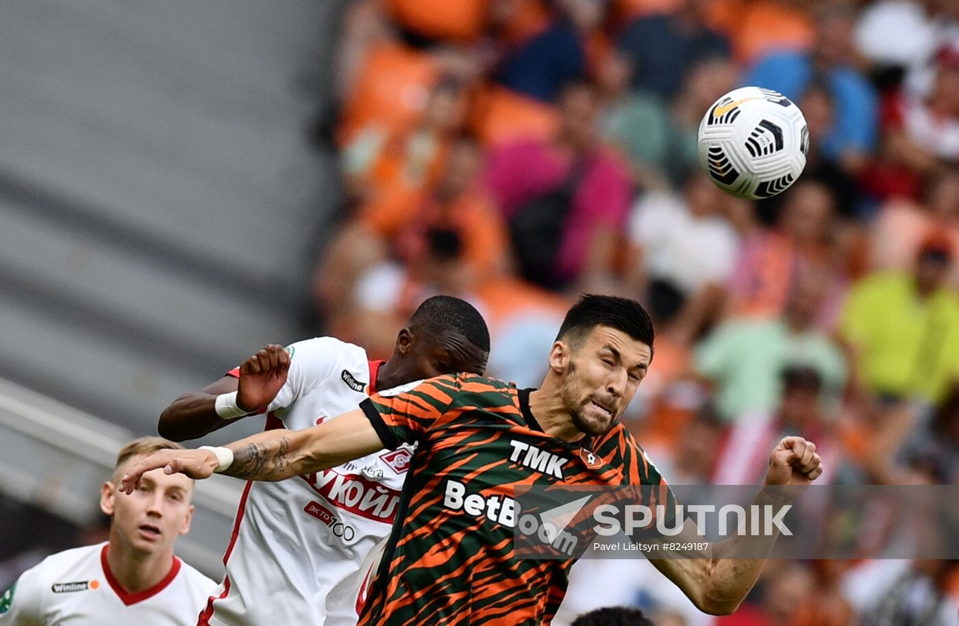 Russia Soccer Premier-League Ural - Spartak