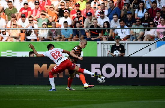 Russia Soccer Premier-League Ural - Spartak