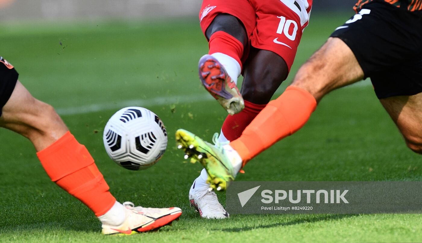 Russia Soccer Premier-League Ural - Spartak