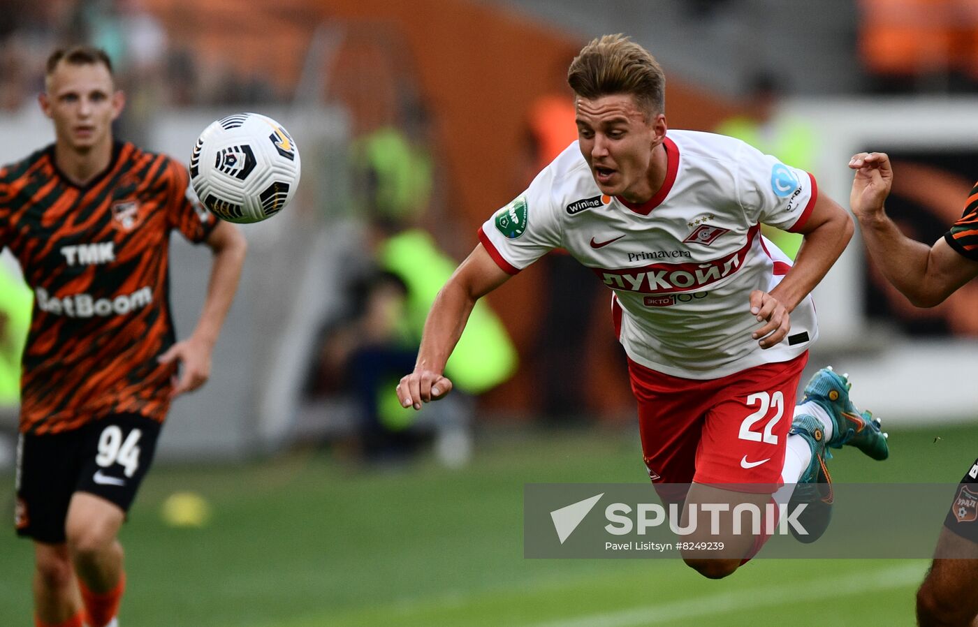 Russia Soccer Premier-League Ural - Spartak