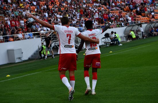 Russia Soccer Premier-League Ural - Spartak