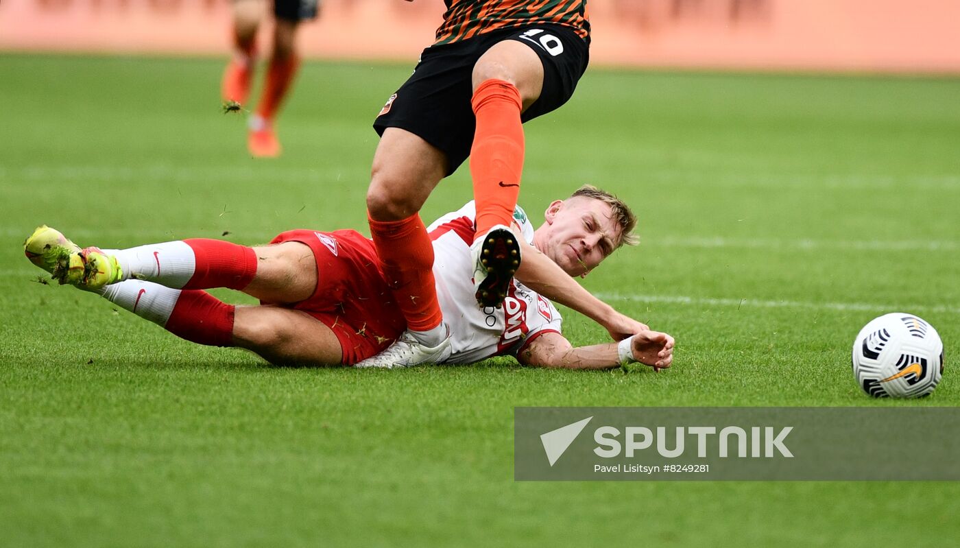 Russia Soccer Premier-League Ural - Spartak