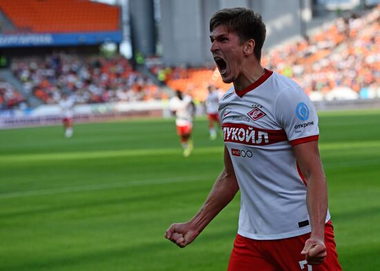 Russia Soccer Premier-League Ural - Spartak