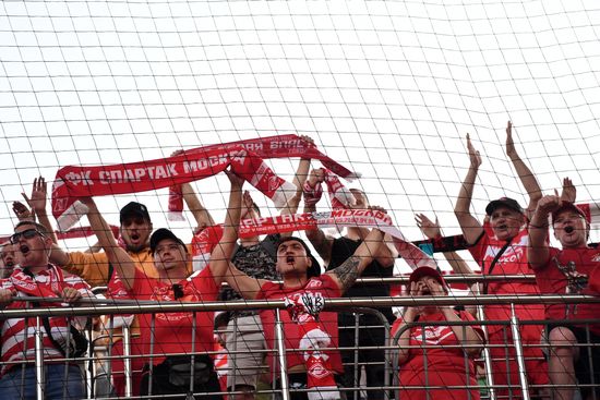 Russia Soccer Premier-League Ural - Spartak