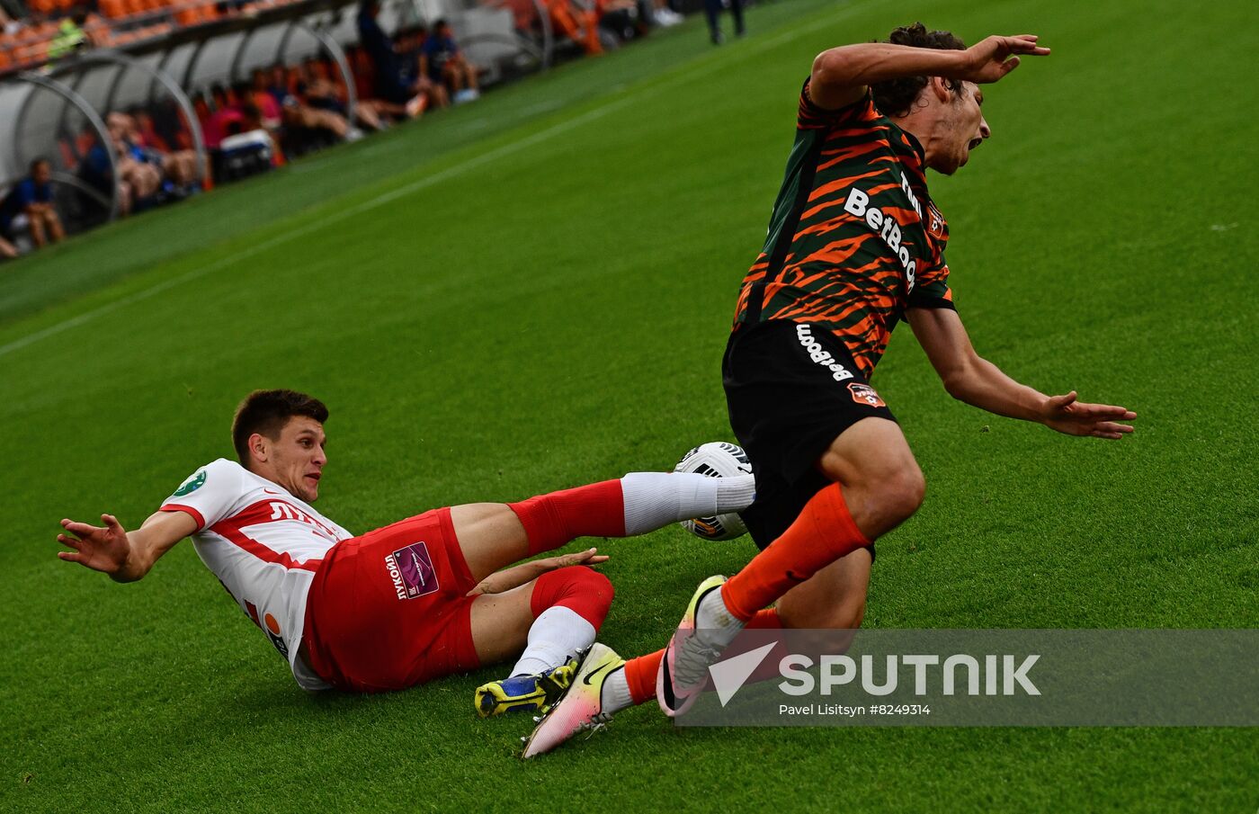 Russia Soccer Premier-League Ural - Spartak