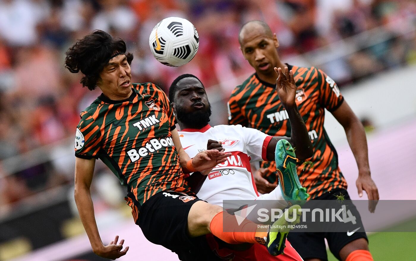 Russia Soccer Premier-League Ural - Spartak