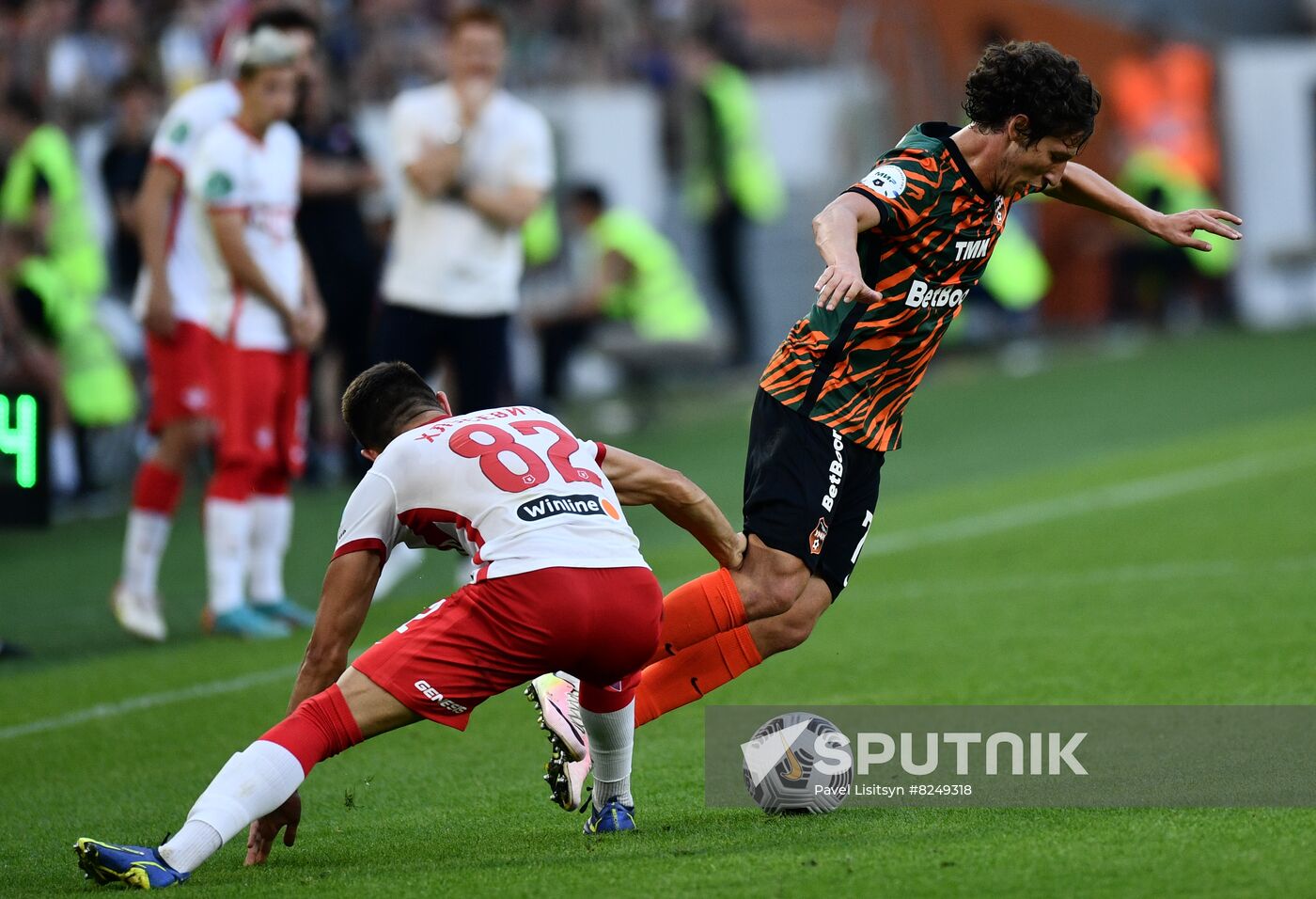 Russia Soccer Premier-League Ural - Spartak