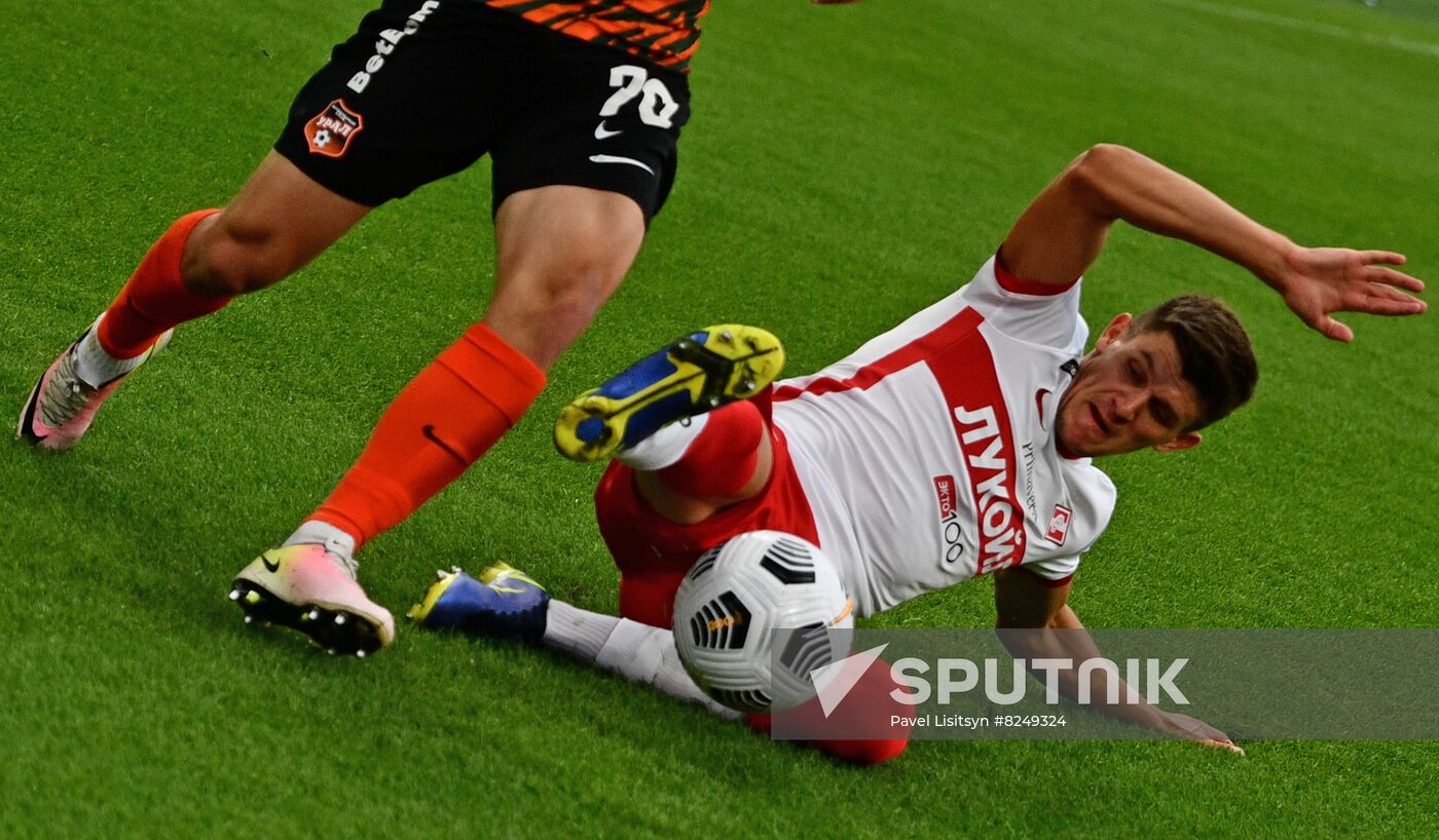 Russia Soccer Premier-League Ural - Spartak