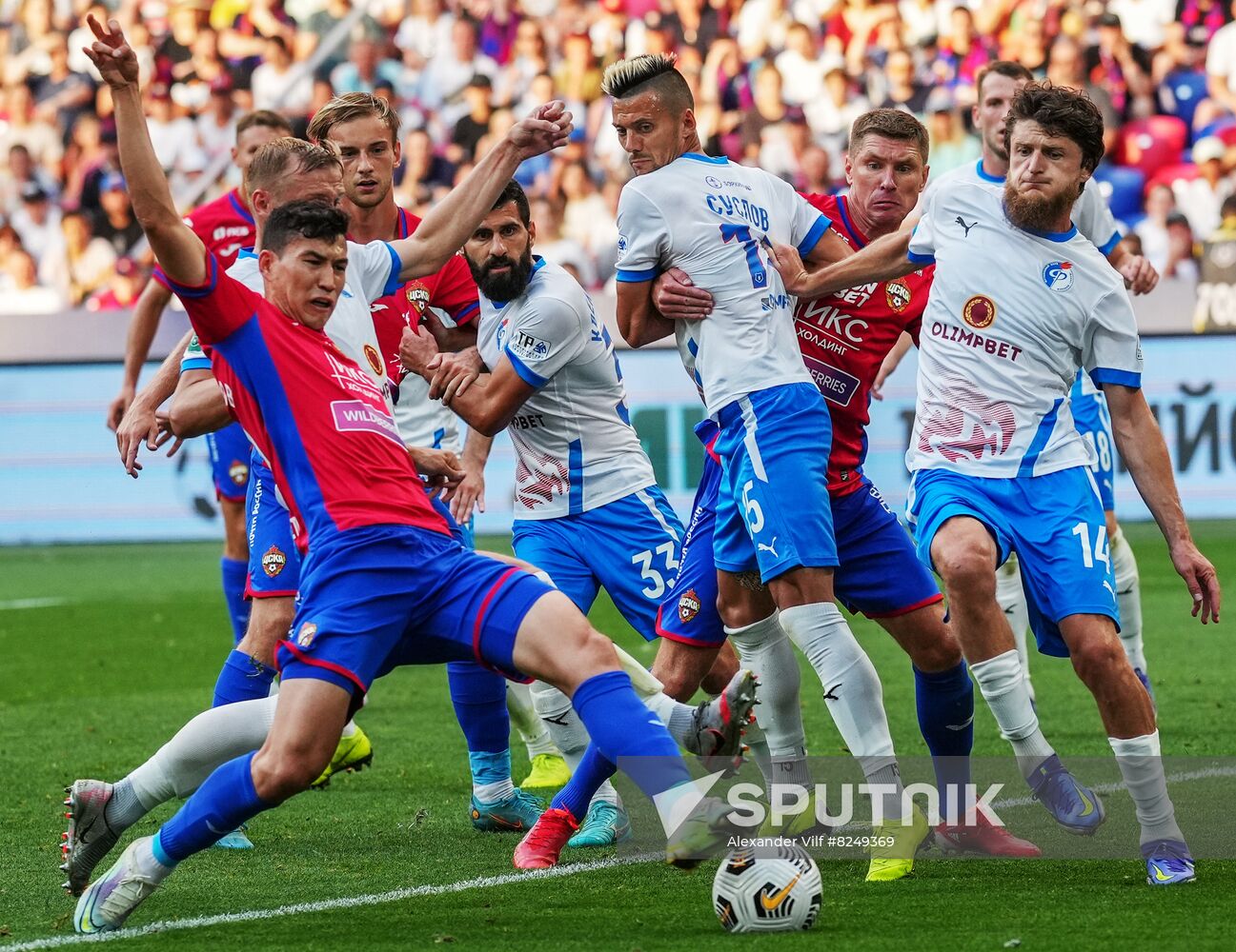 Russia Soccer Premier-League CSKA - Fakel