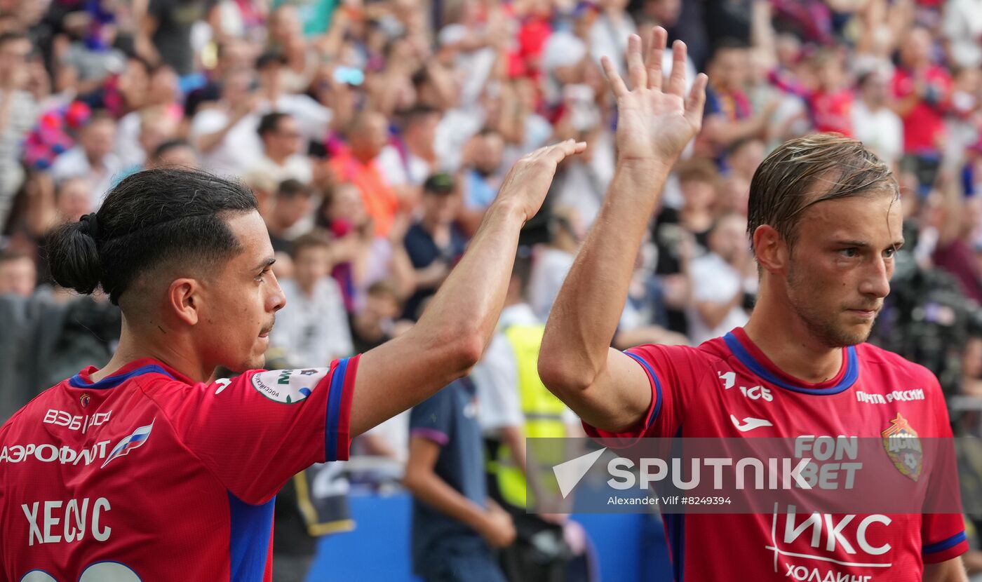Russia Soccer Premier-League CSKA - Fakel