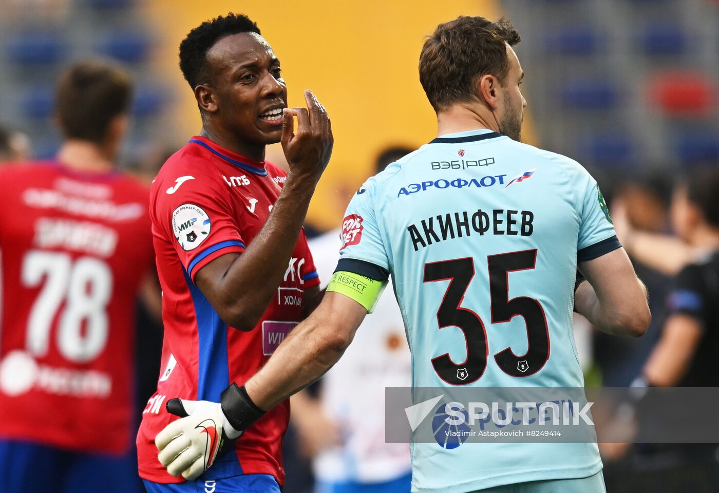 Russia Soccer Premier-League CSKA - Fakel