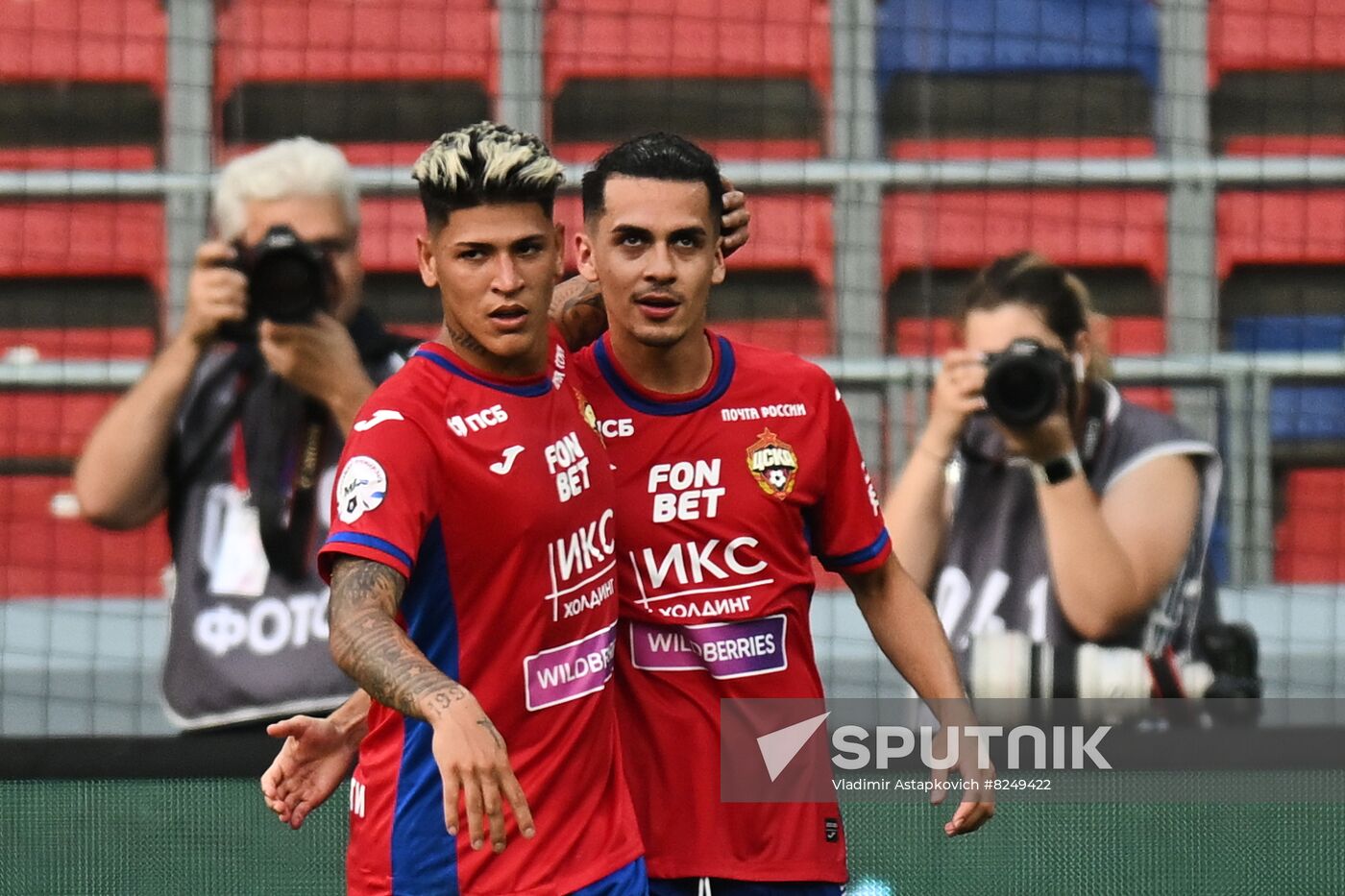 Russia Soccer Premier-League CSKA - Fakel