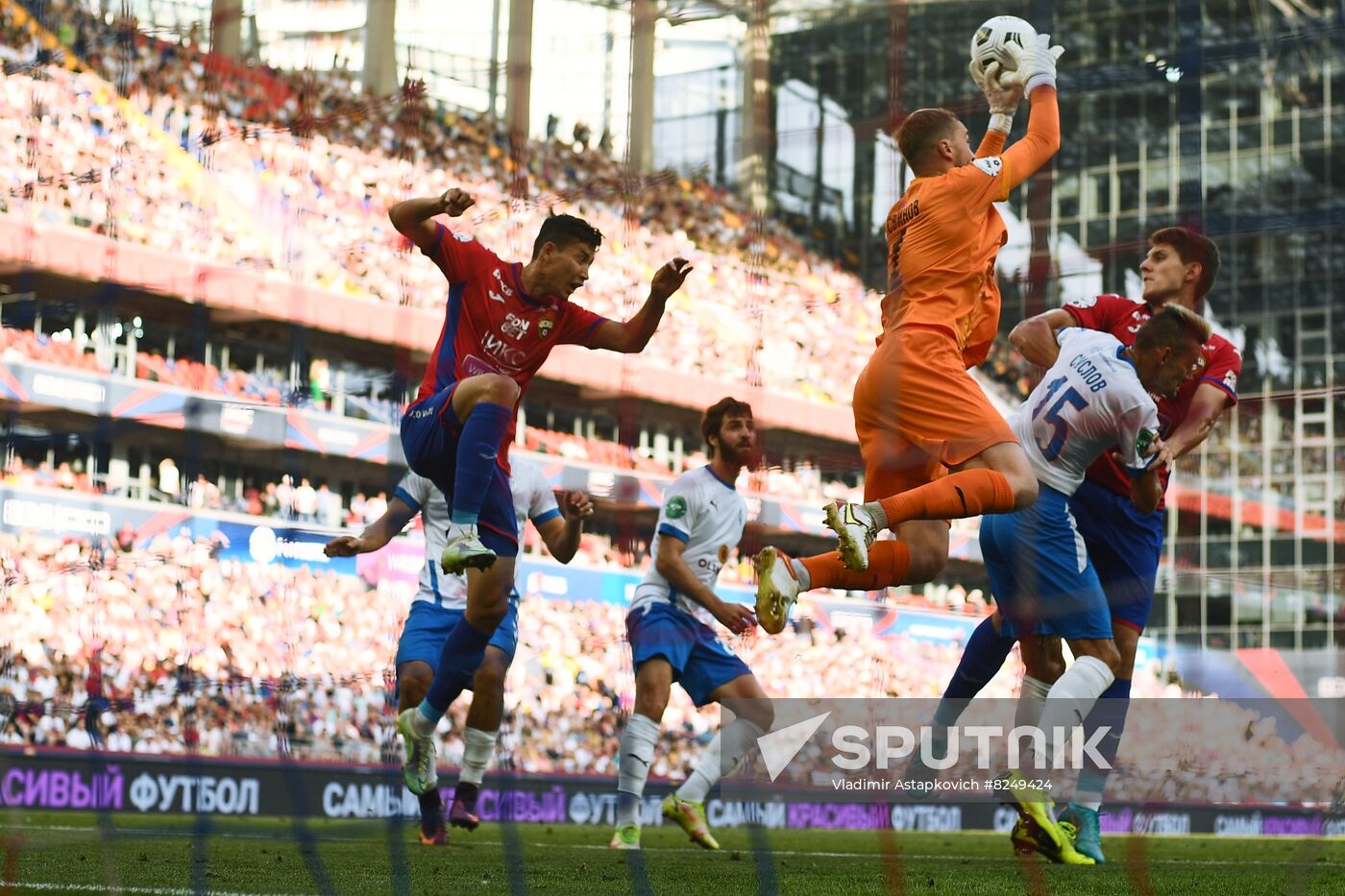Russia Soccer Premier-League CSKA - Fakel