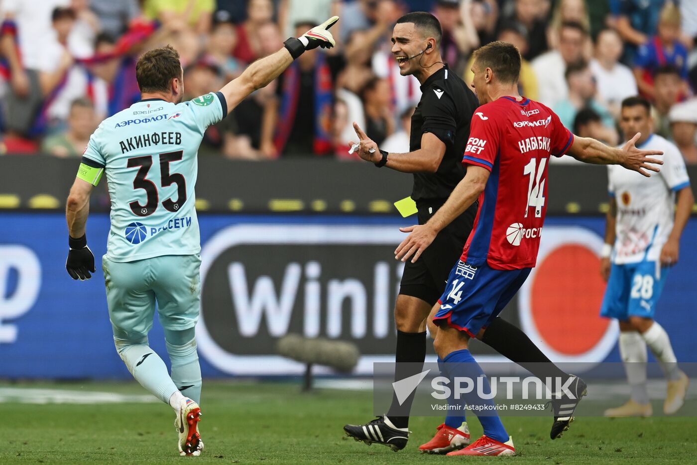 Russia Soccer Premier-League CSKA - Fakel