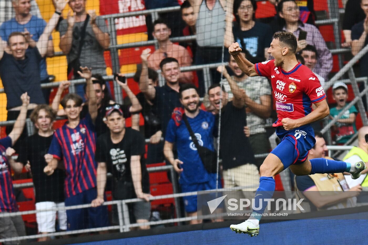 Russia Soccer Premier-League CSKA - Fakel