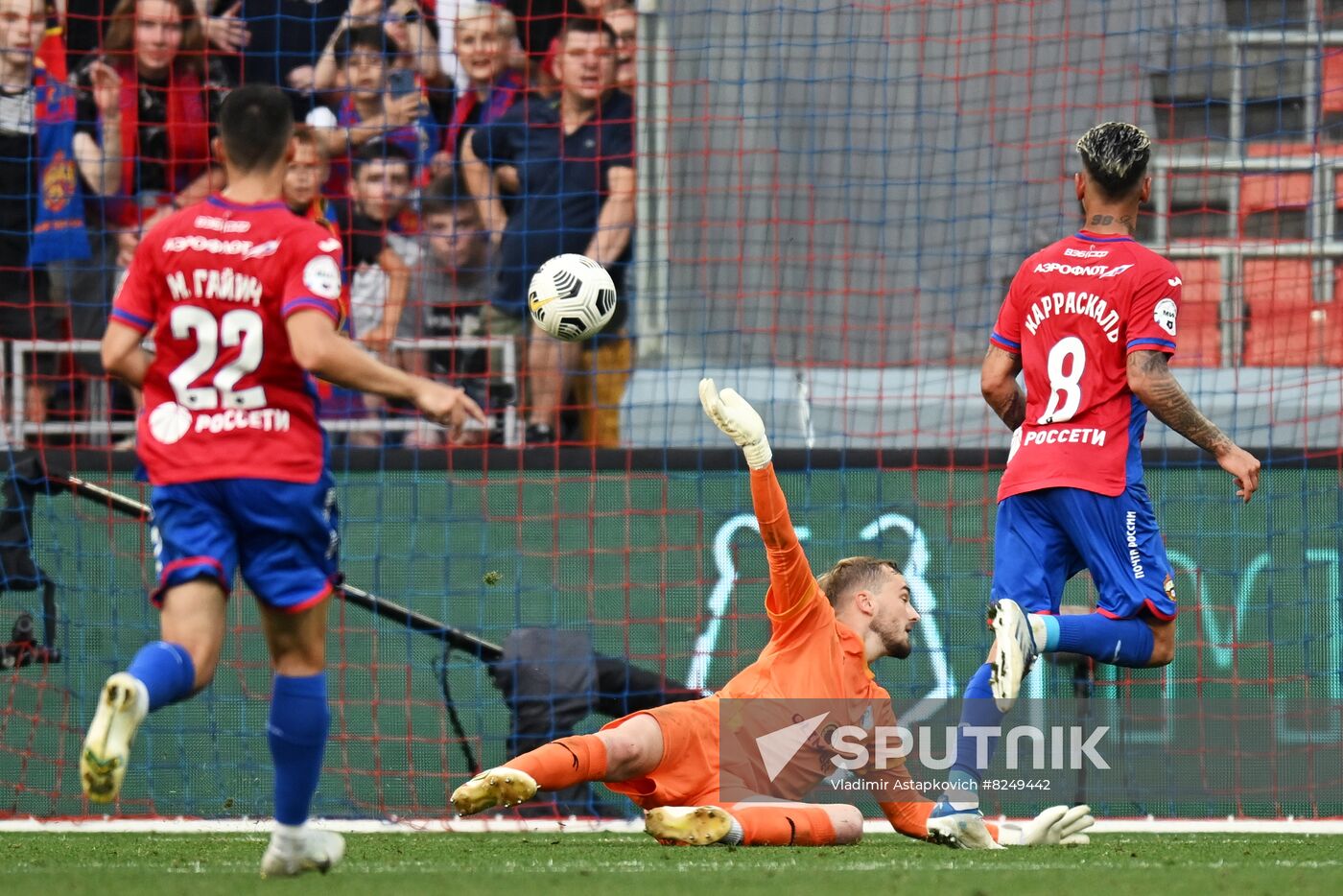 Russia Soccer Premier-League CSKA - Fakel