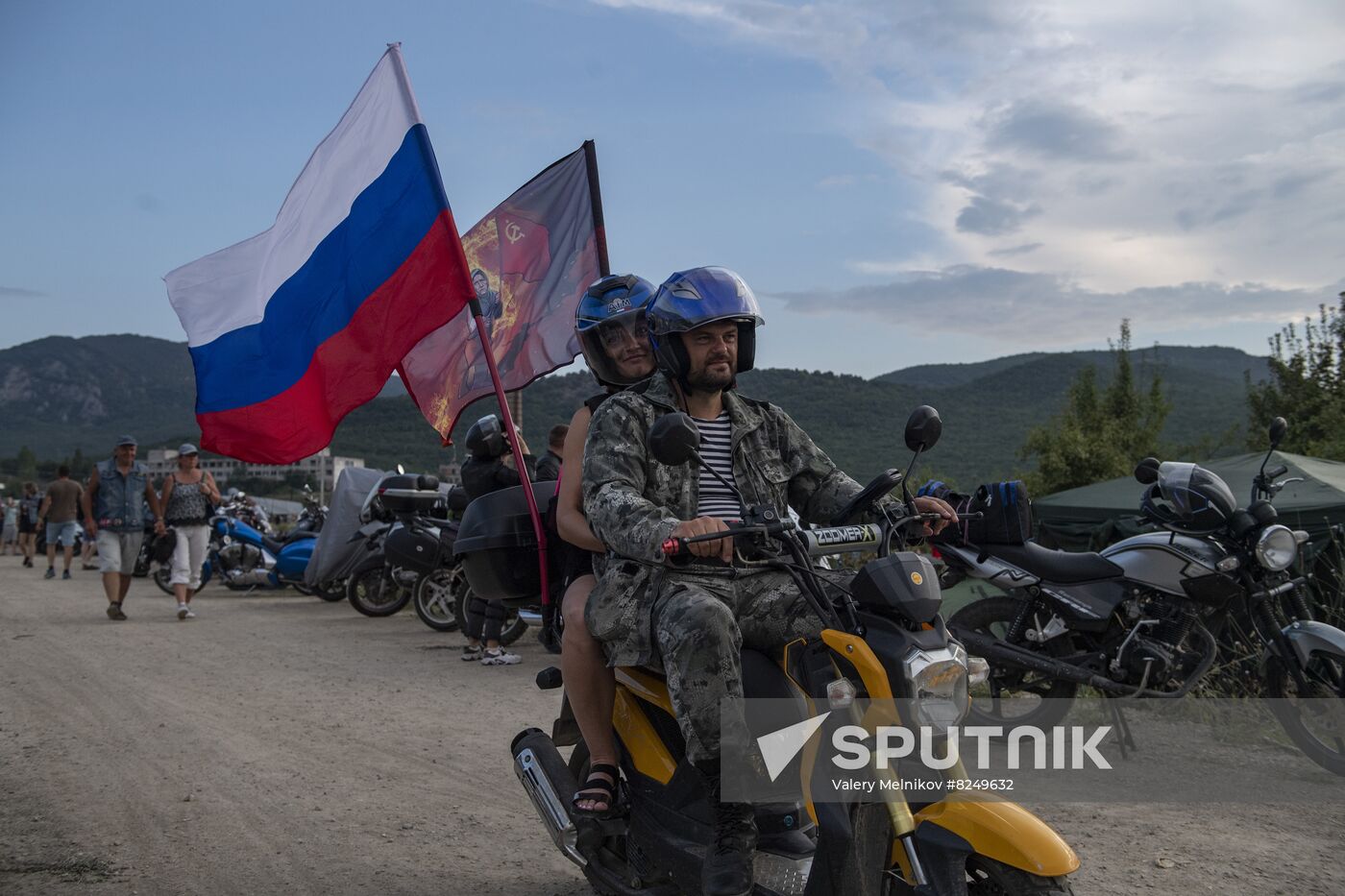 Russia Crimea Bike Show