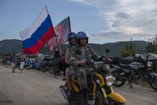 Russia Crimea Bike Show