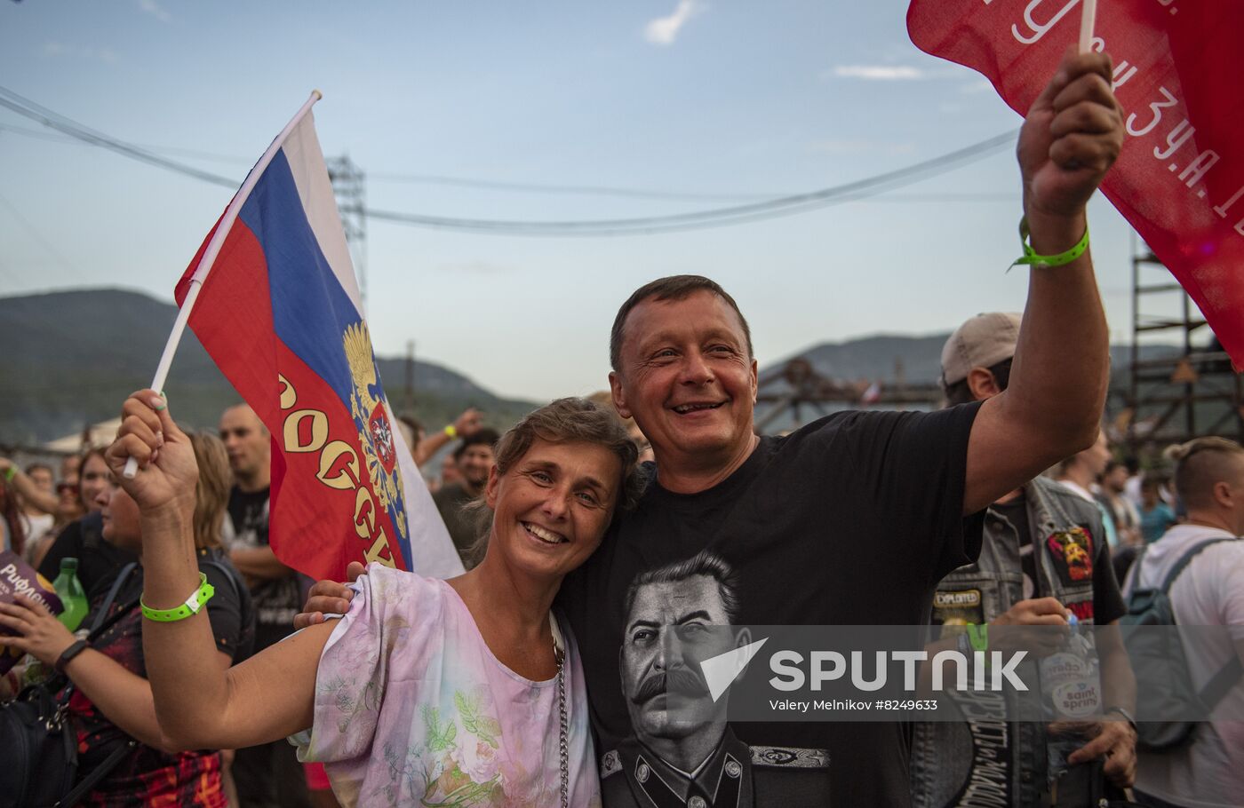 Russia Crimea Bike Show