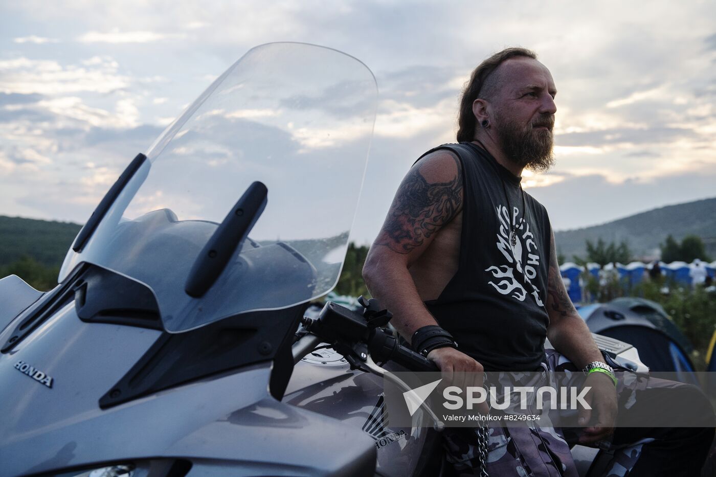 Russia Crimea Bike Show