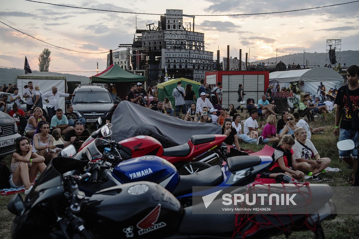 Russia Crimea Bike Show