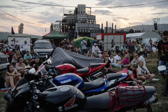 Russia Crimea Bike Show