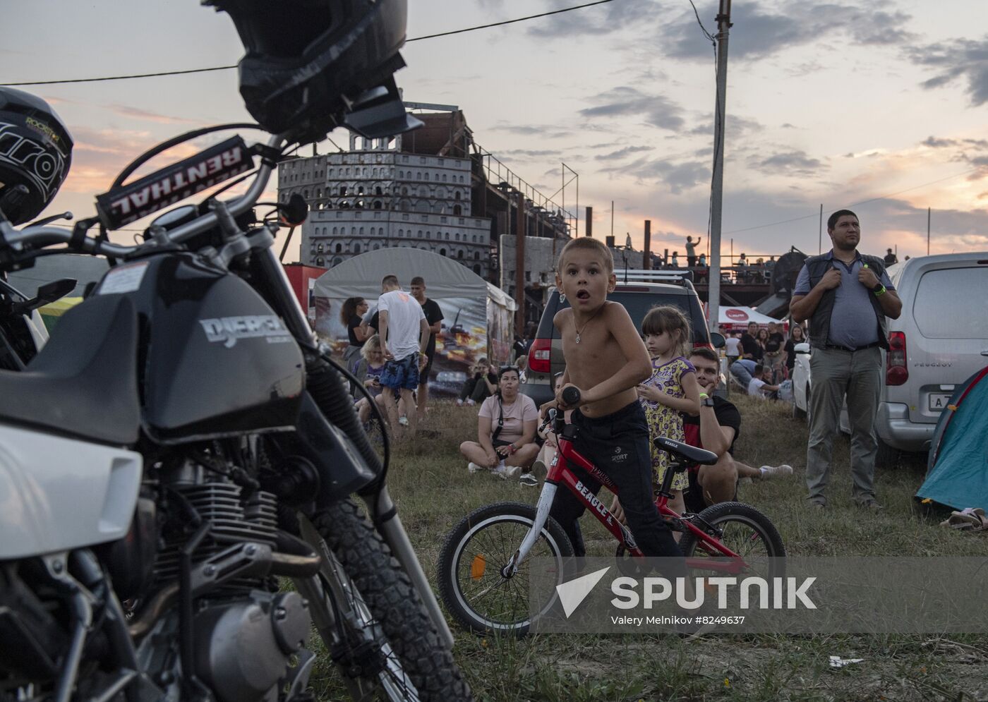 Russia Crimea Bike Show