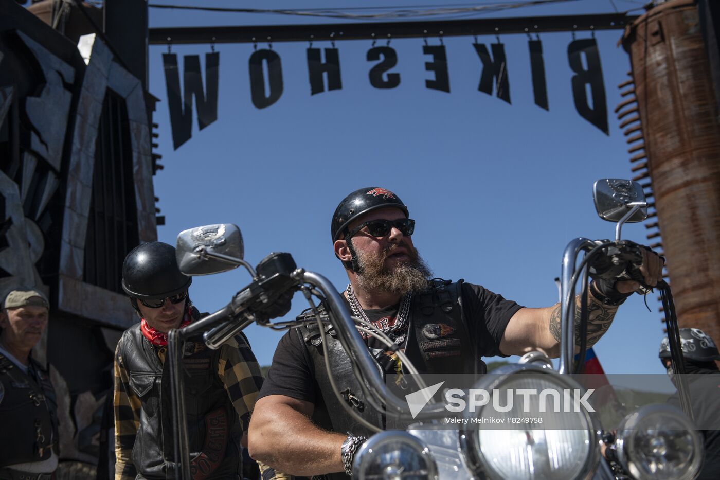 Russia Crimea Bike Show