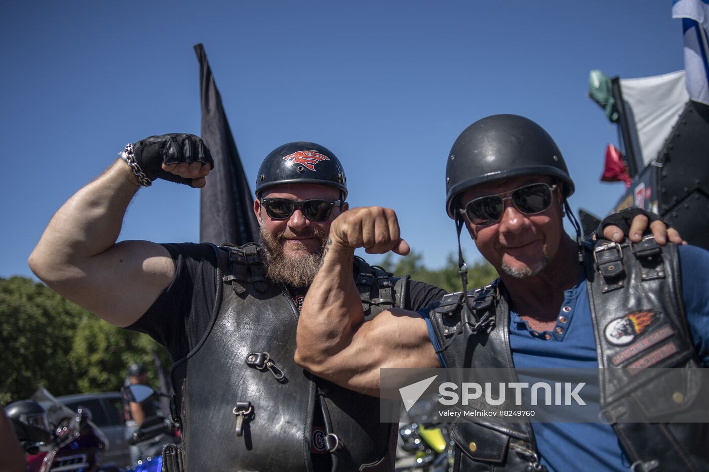 Russia Crimea Bike Show