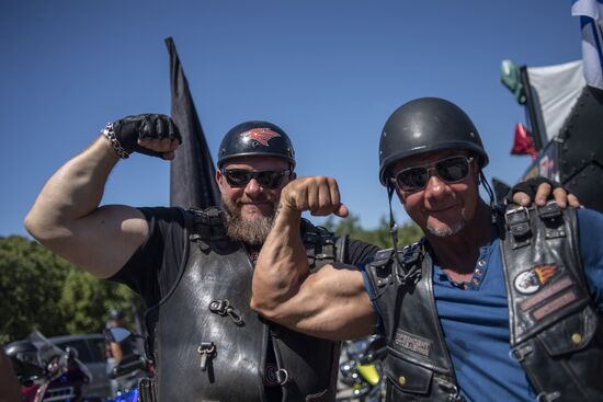 Russia Crimea Bike Show