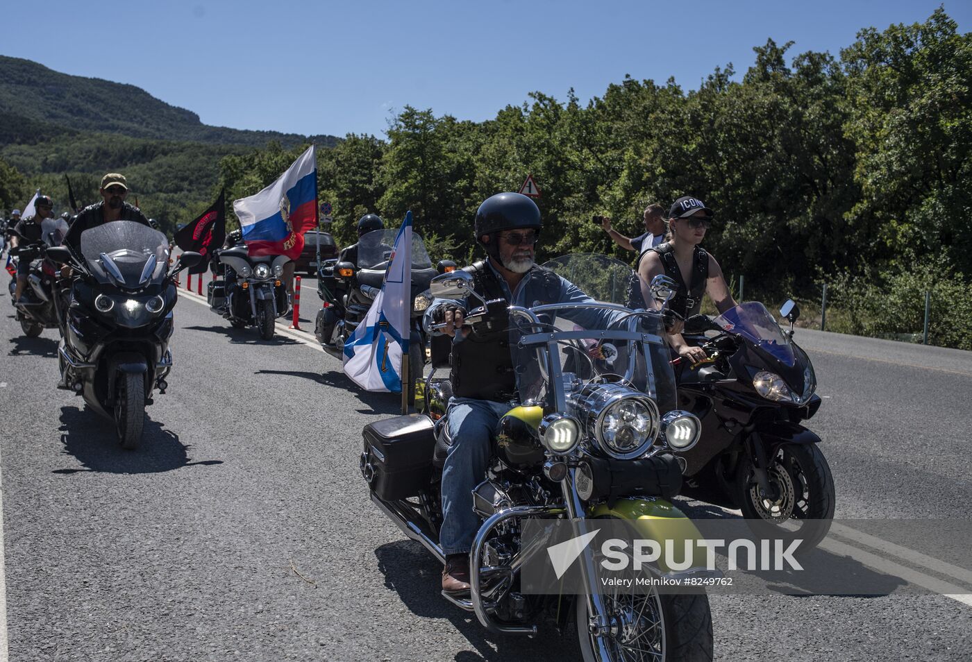 Russia Crimea Bike Show