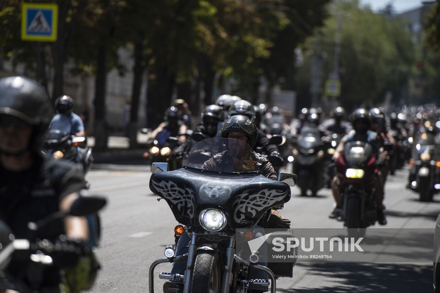 Russia Crimea Bike Show