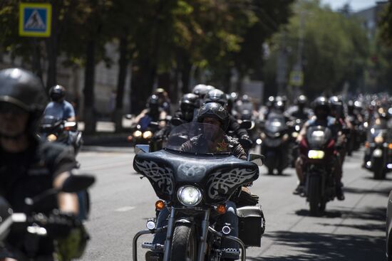 Russia Crimea Bike Show