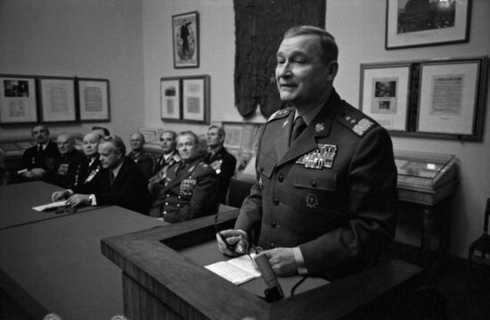 Great Patriotic War veteran Ivan Szczęsnowicz