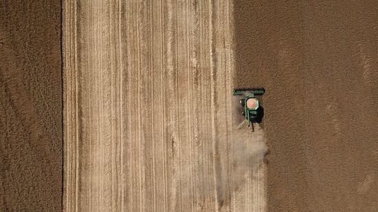 DPR Russia Ukraine Military Operation Wheat Harvesting