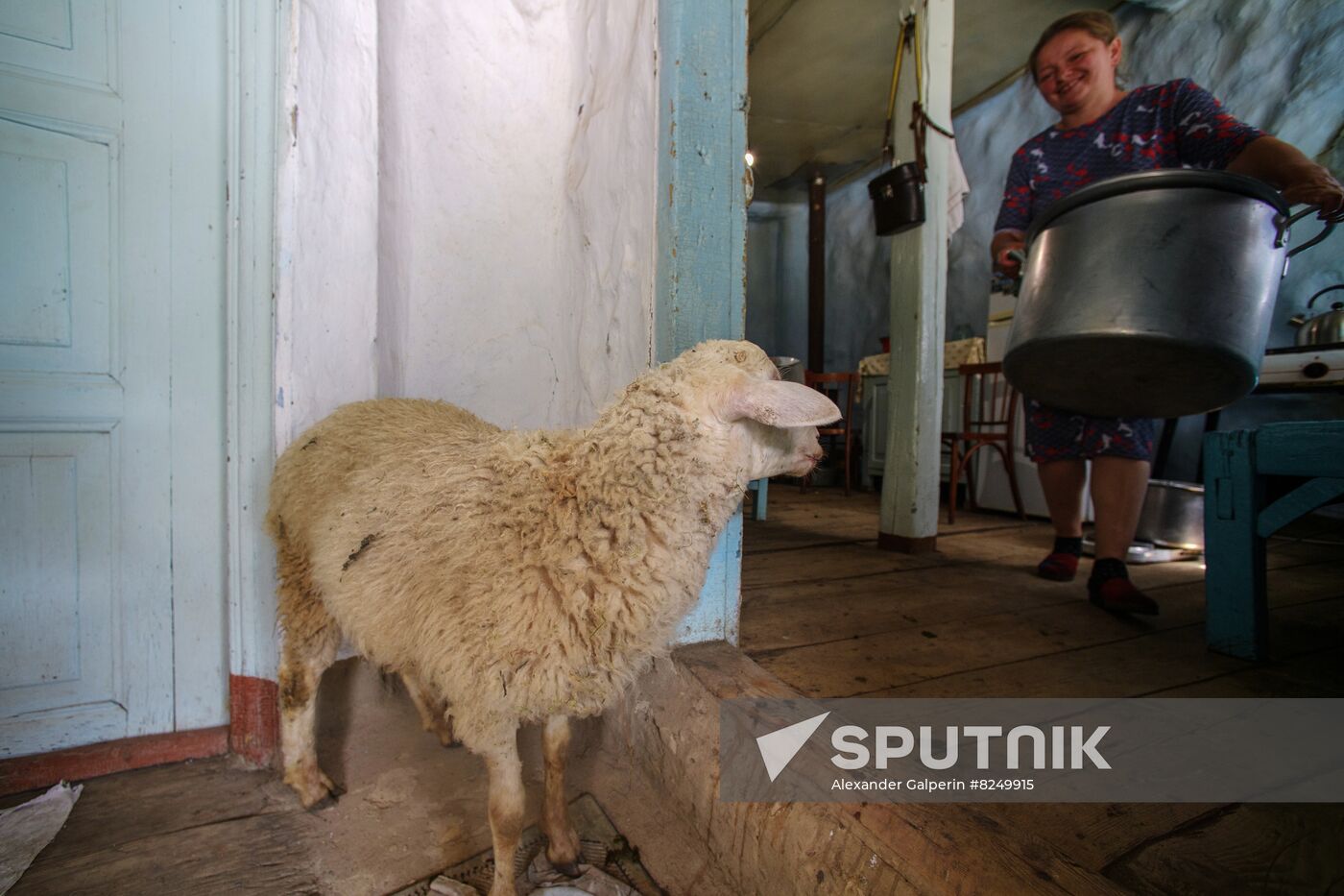 Russia North Caucasus Cheese Production