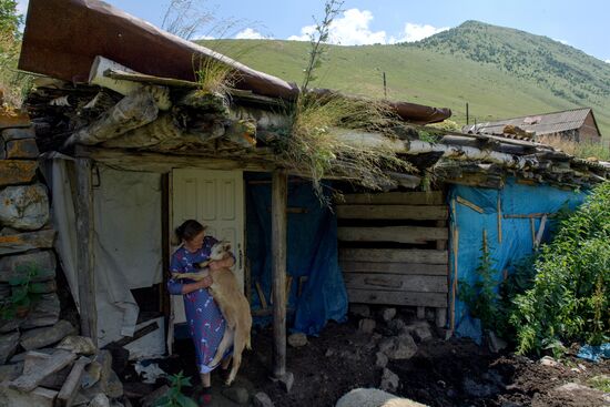 Russia North Caucasus Cheese Production