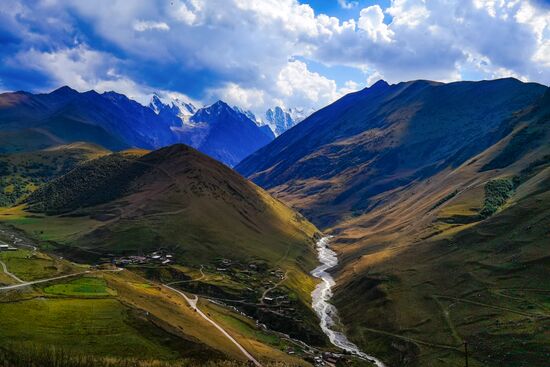 Russia North Caucasus Cheese Production
