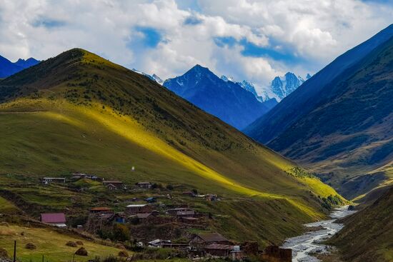 Russia North Caucasus Cheese Production