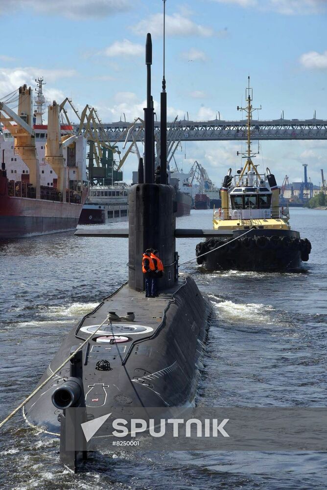 Russia Navy New Submarine Trials