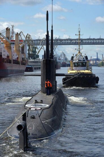 Russia Navy New Submarine Trials