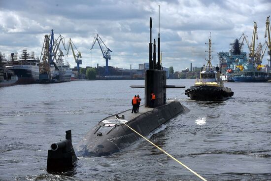 Russia Navy New Submarine Trials