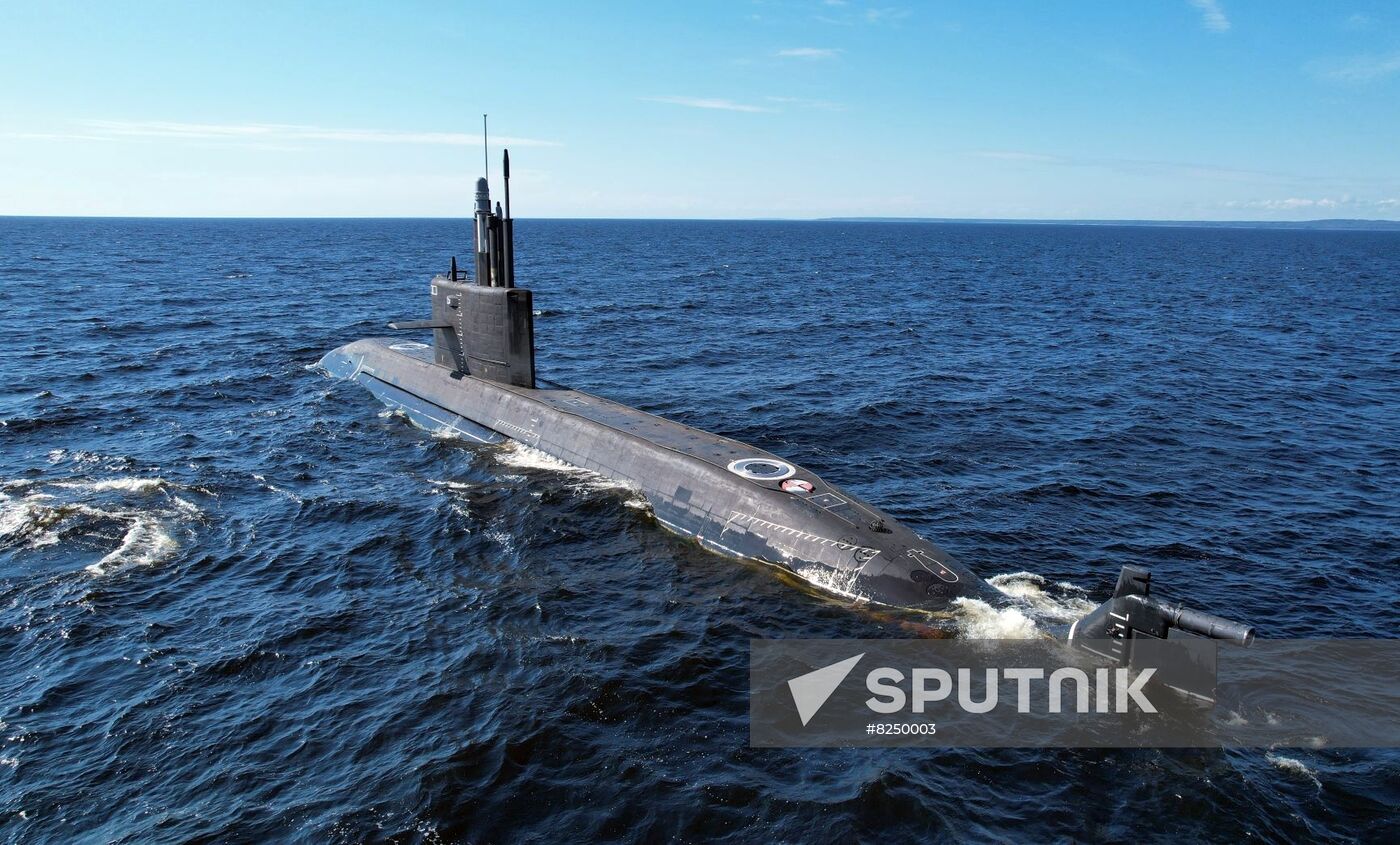 Russia Navy New Submarine Trials