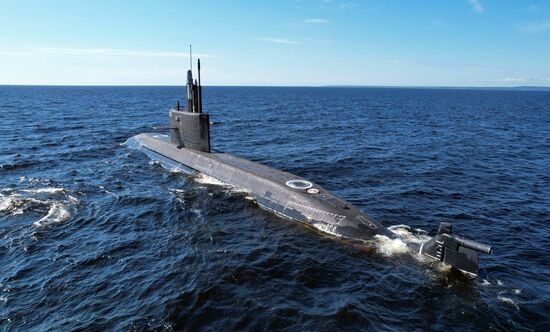 Russia Navy New Submarine Trials