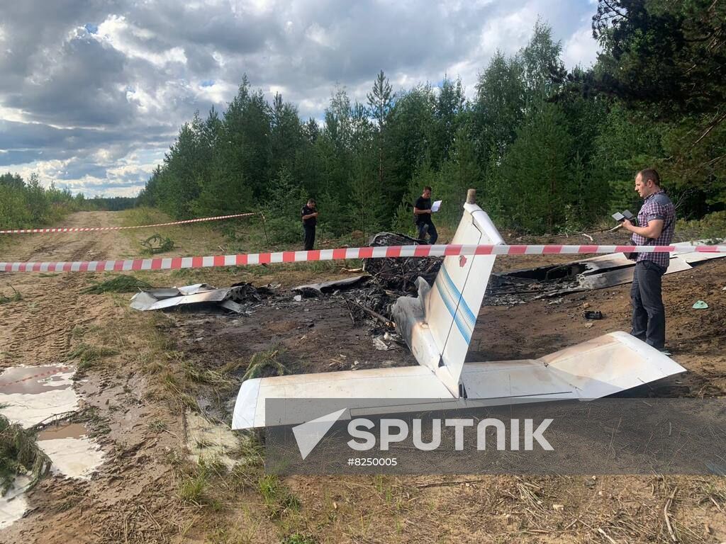 Russia Single-Engine Plane Crash