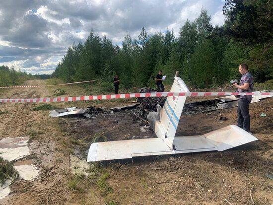 Russia Single-Engine Plane Crash