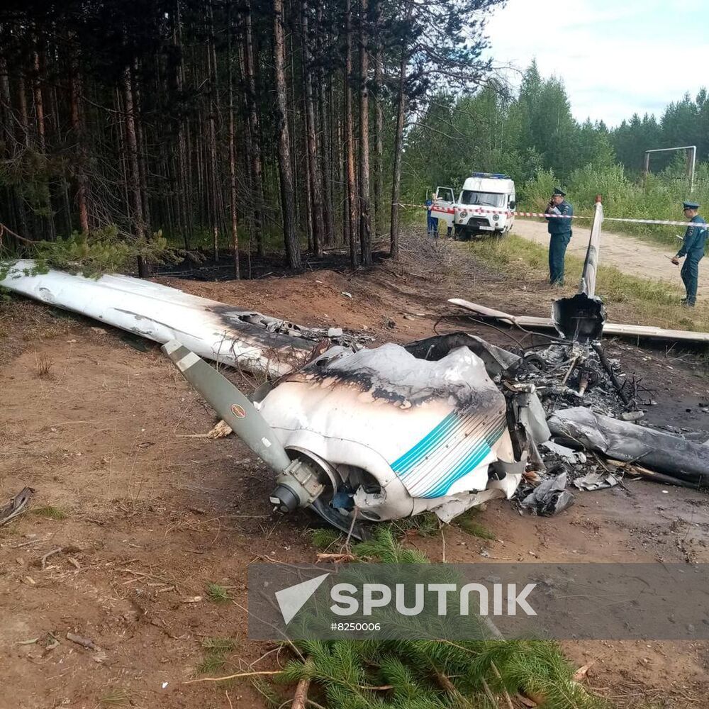 Russia Single-Engine Plane Crash