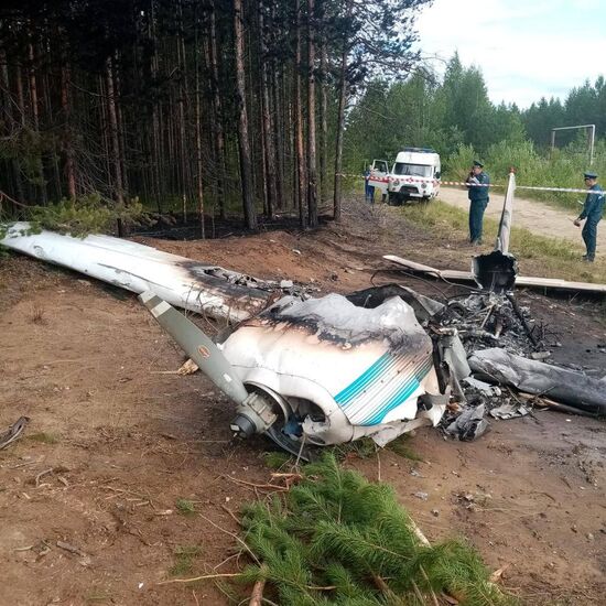 Russia Single-Engine Plane Crash