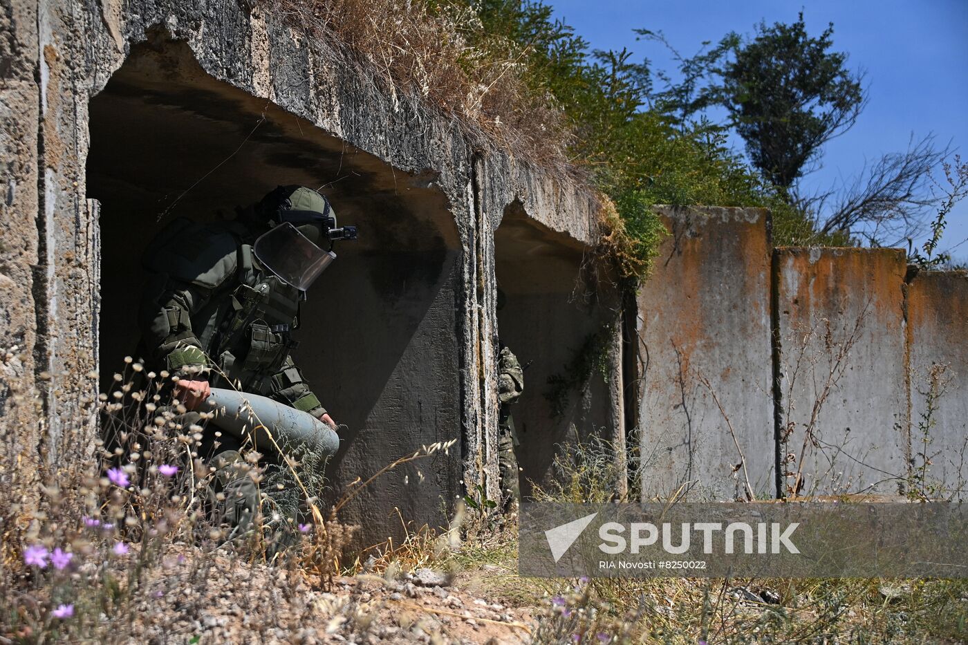 DPR Russia Ukraine Military Operation Demining